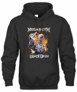 Shop Megadeth Merch Ransom Note Hoodie