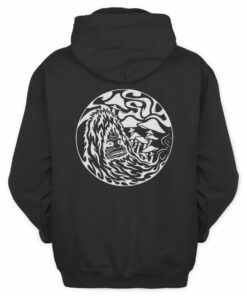Big Lez Show Merch Sassy Shrooms Black Hoodie
