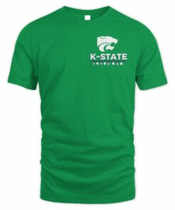 Kansas State Wildcats Merry Christmas Tree Very Merry K-State Christmas Logo T-Shirt
