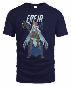 Overwatch Shop Overwatch Freja Navy T Shirt