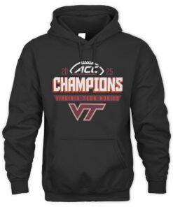 Virginia Tech Hokies ACC Football Conference Winner 2025 Hoodie