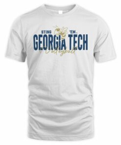 Georgia Tech Volleyball Yellow Jacket Mascot T-Shirt