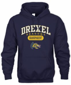 Drexel Dragons Pill Box Grandparent College Spirit Hoodie