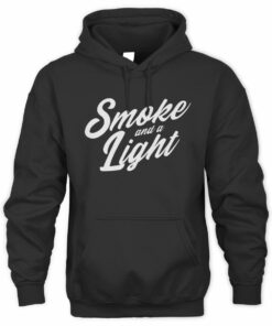 Ole 60 Merch Smoke & Light Tee Black Hoodie