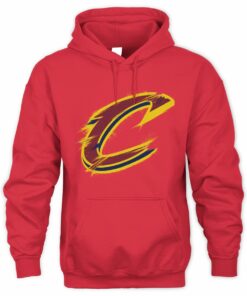 NBA Shop Cleveland Cavaliers Splatter Graphic Official Red Hoodie