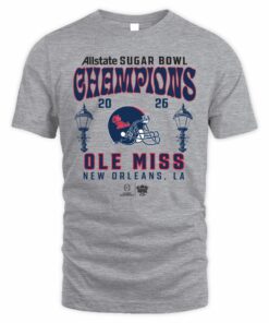 Ole Miss Rebels College Football Playoff 2026 Sugar Bowl Champions Hometown Pride T-Shirt