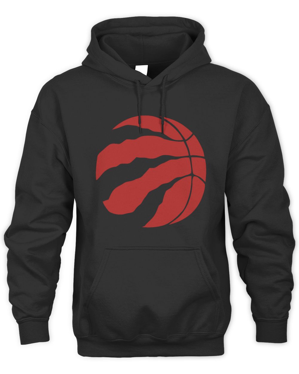 NBA Shop Toronto Raptors Stadium Essentials Unisex Primary Logo Black Official Hoodie