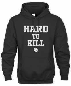 Oklahoma Sooner Shop Ou Hard To Kill Black Hoodie