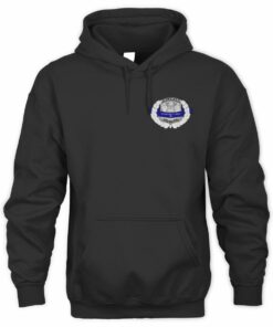 Delaware State Trooper Tee Black Hoodie