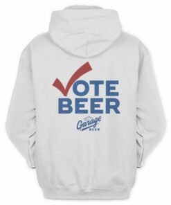 Garage Beer Company Vote Beer Logo Hoodie