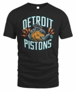 Detroit Pistons City Edition 2025 Basketball Robot Tee