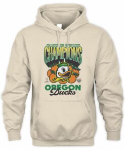 NCAA Shop Oregon Ducks Ivory Something Inked 2026 Orange Bowl Champions Official Hoodie