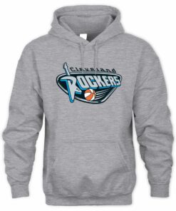 Cleveland Rockers Old School Basketball Logo Hoodie