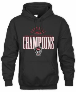 NC State Wolfpack 2025 ACC Football Conference Champions NCAA Hoodie