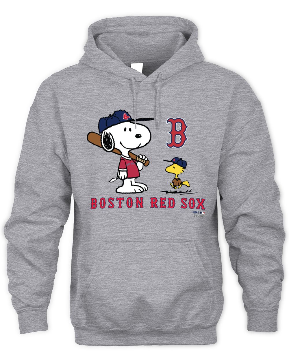 Boston Red Sox MLB Snoopy Woodstock Crossover Hoodie