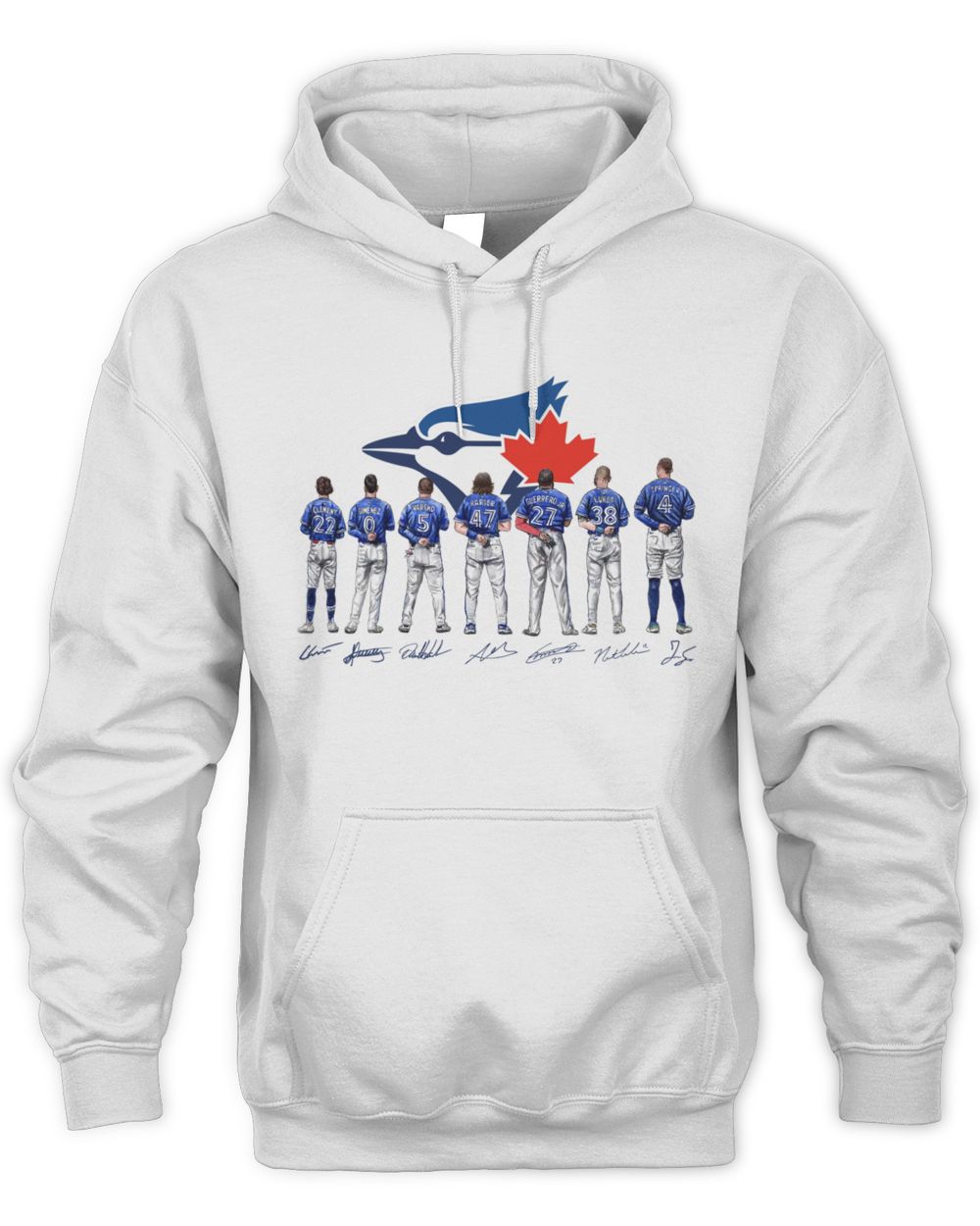 Toronto Blue Jays 2025 World Series Champions Autograph Hoodie