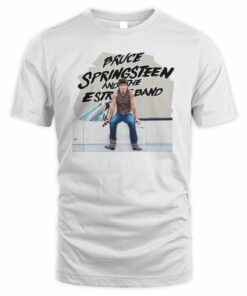 Bruce Springsteen Shop Retro Born In The USA Photo T Shirt