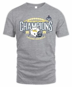 Toledo Rockets 2025 American Athletic Football Championship Locker Room Shirt