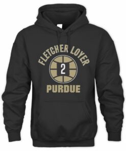 Purdue Boilermakers Fletcher Loyer College Basketball Graphic Hoodie