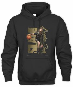 Braden Smith Slam Script Remix Heavy Black Basketball Hoodie