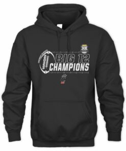 Official Cincinnati Bearcats Football Champions Big 12 Conference 2025 Hoodie