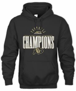 Colorado Buffaloes 2025 ACC Football Conference Champions NCAA Hoodie