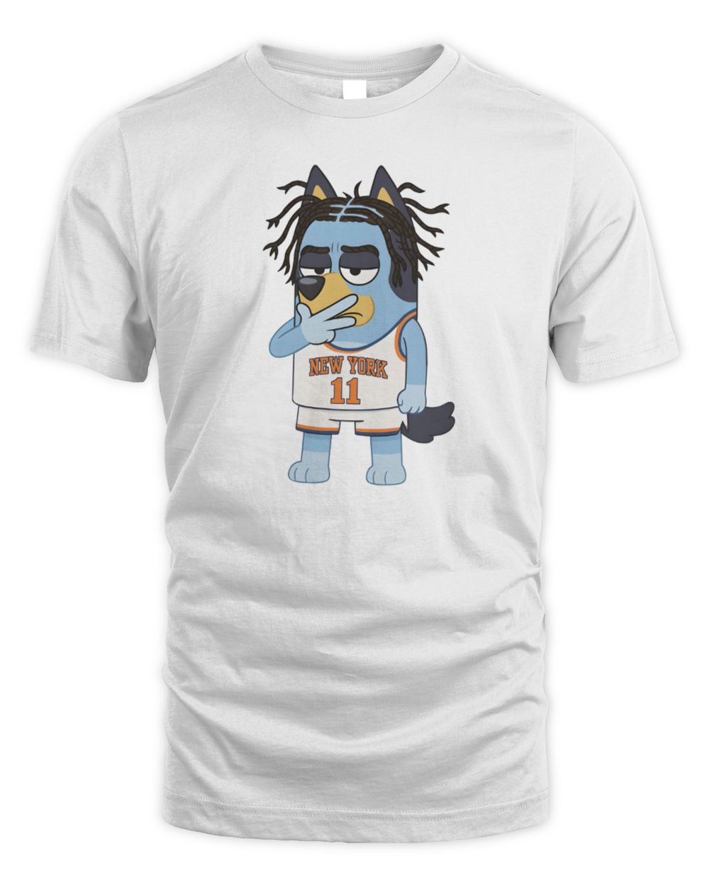 New York Knicks Bluey Character Jersey 11 Collector Shirt