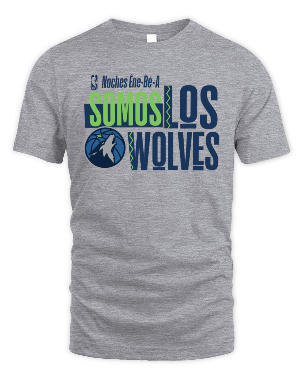 Minnesota Timberwolves Somos Los Wolves Noches Ene-Be-A T-Shirt