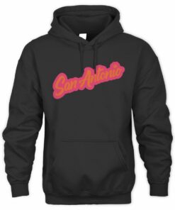 NBA Shop San Antonio Spurs 2025/26 City Edition Remix Essential Black Official Hoodie