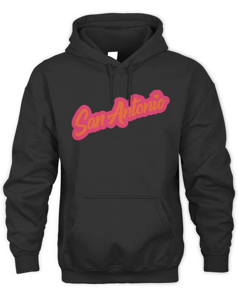 NBA Shop San Antonio Spurs 2025/26 City Edition Remix Essential Black Official Hoodie