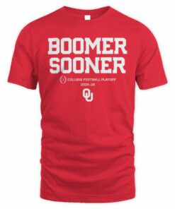 Oklahoma Football Boomer Sooner 2025 CFP T Shirt