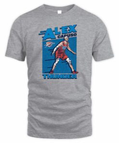 Okc Thunder Alex Caruso Action T-Shirt