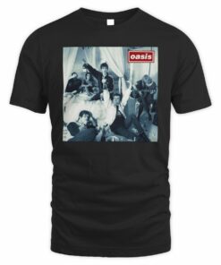 Oasis Shop Cigarettes & Alcohol Vintage Artwork T-Shirt
