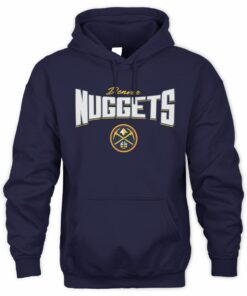NBA Shop Denver Nuggets Word Arch Graphic Sweatshirt Hoodie
