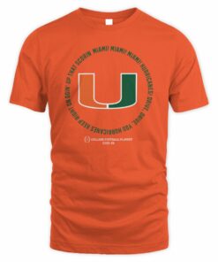 Miami Football 2025 CFP Fight Song T Shirt