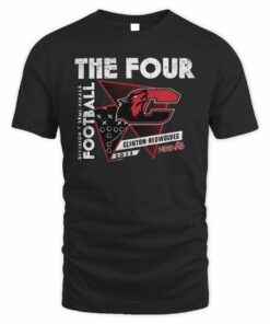 MHSAA Football D7 The Four Clinton Redwolves 2025 T-Shirt