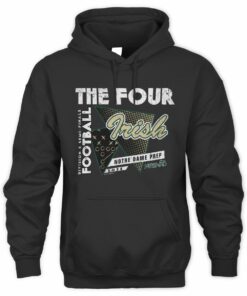 Official 2025 MHSAA Football D5 The Four Notre Dame Prep Hoodie