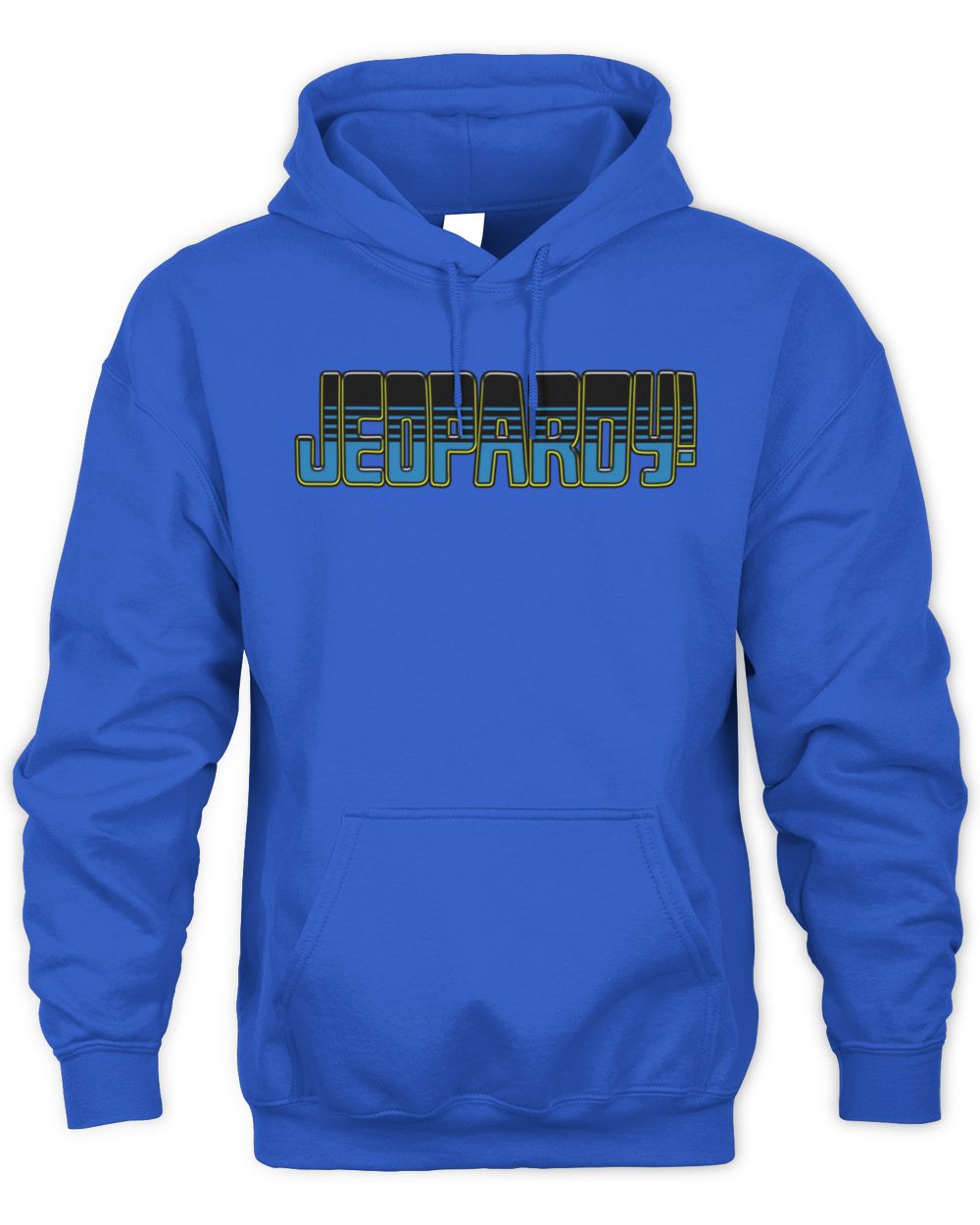 Jeopardy Merch eopardy! Retro Royal Hoodie