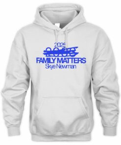 Skye Newman Store Family Matters Sneaker Print Hoodie