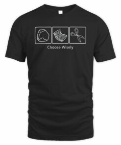 Rock Paper Scissors Choose Wisely T-Shirt