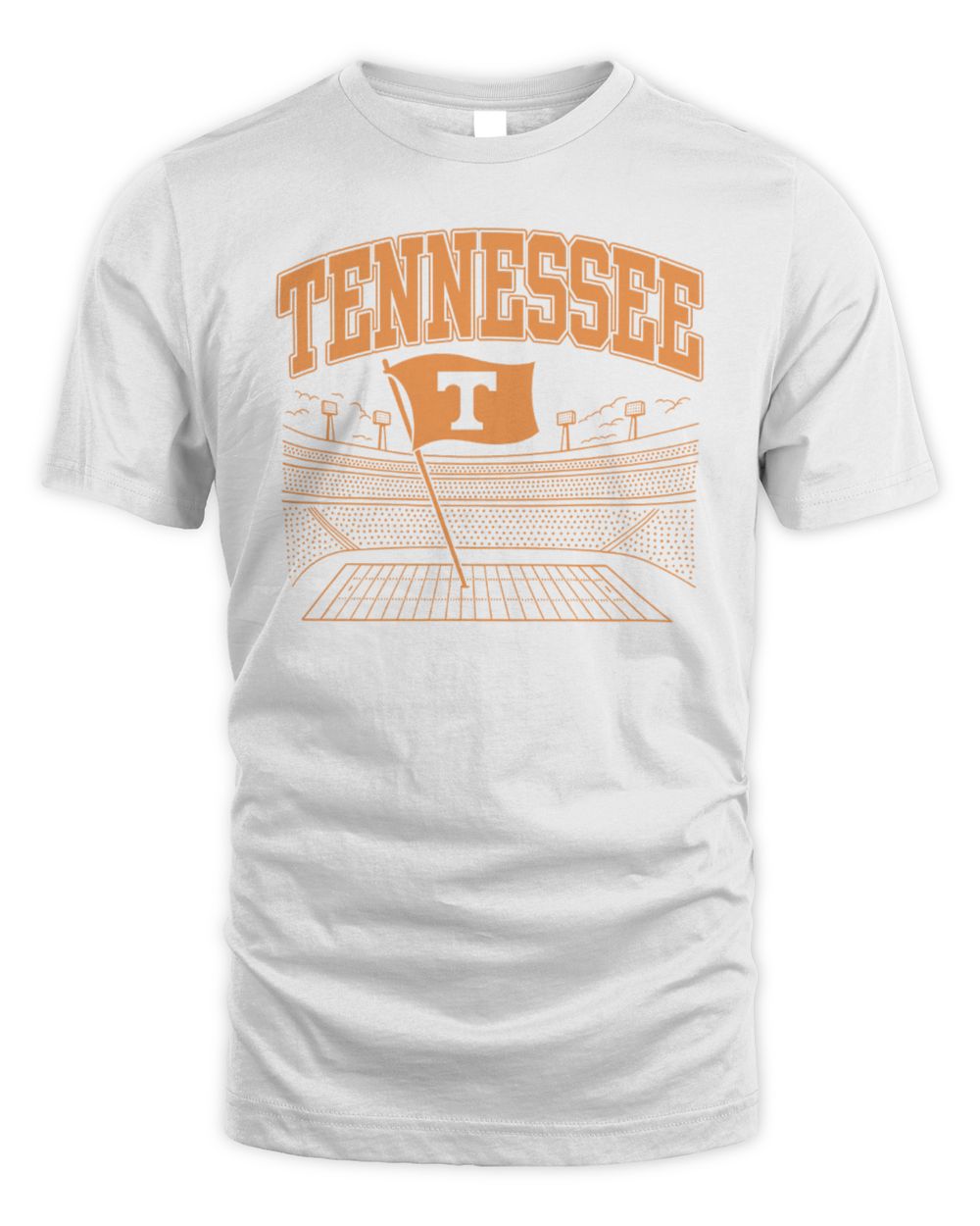 Tennessee Volunteers Stadium Flag Graphic T-Shirt