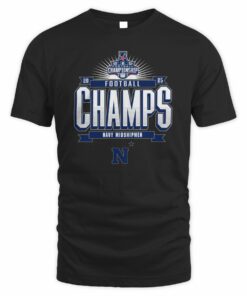 Navy Midshipmen AAC Football Championship 2025 Champs T-Shirt