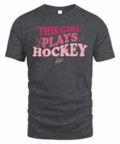 Usa Hockey Shop Youth USA Hockey This Girl Plays Hockey T-Shirt