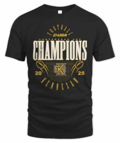 Kennesaw State Owls 2025 C-USA Football Conference Champions T-Shirt