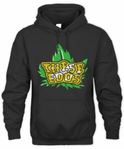 These Foos Merch These Foos 4/20 Black Hoodie