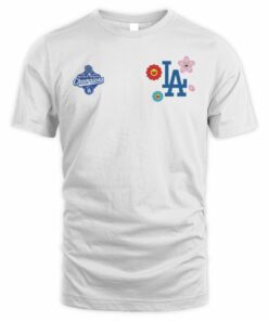 Los Angeles Dodgers Takashi Murakami Collaboration World Series Champs 2025 T-Shirt