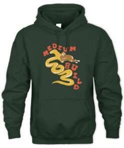 Medium Build Merch Maybe I'm A Snake Hoodie