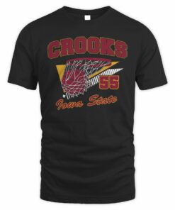 Iowa State Basketball Audi Crooks Retro Swish T Shirt