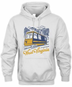West Virginia PRT 50th Anniversary Transit Graphic Hoodie