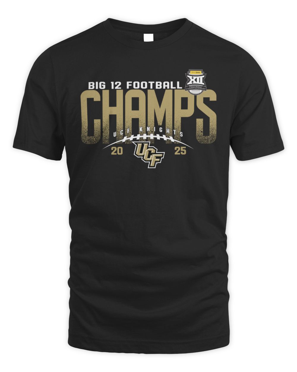 UCF Knights Conference Title 2025 Big 12 Champions T-Shirt